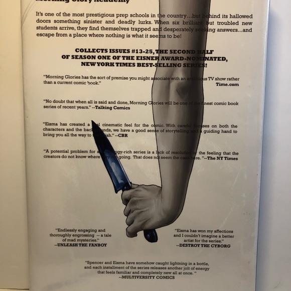 Morning Glories Volume 2 Deluxe Collection New Sealed Hardcover Image Comics - Picture 3 of 8